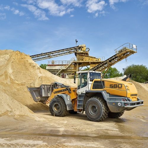 Radlader - L 580 XPOWER - Liebherr  - Diesel / für Baustelle / Tier 4 Interim