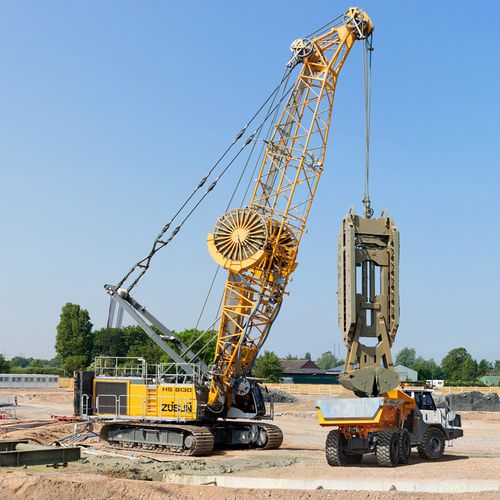 Hydraulikkran - HS 8130.1 - Liebherr  - auf Raupen / für Hubanwendungen