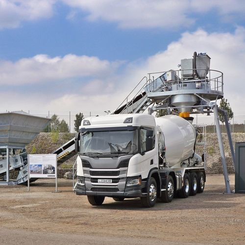 Festinstallierte Betonmischanlage - LCM 1.0 - Liebherr  - mobil / autonom / Spezial