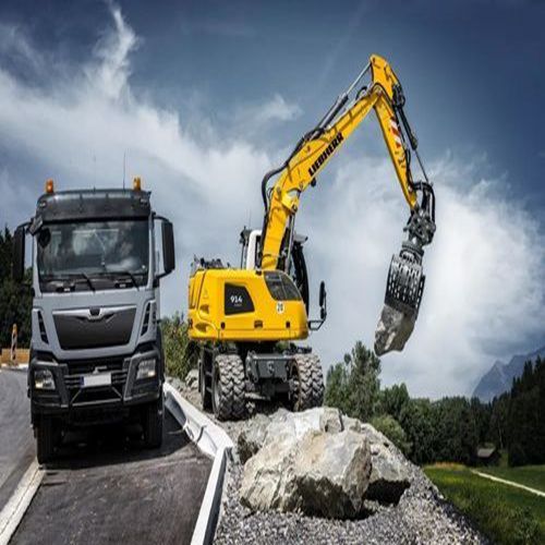 Radbagger - A 914 LITRONIC - Liebherr  - mit kurzem Schwenkradius / mit kleinem Wendekreis / kompakt