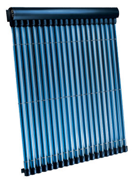 Thermischer Sonnenkollektor / Parabolrinnen - ZELIOS VDF 15/20 - CHAFFOTEAUX - zum Erhitzen von Wasser / für Heizungen / für Dach