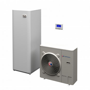 Luft-Wasser-Wärmepumpe - ARIANEXT COMPACT - CHAFFOTEAUX - Wohnbereich / für Außenbereich / Inverter