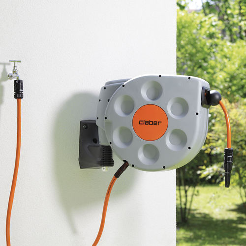 Kunststoff-Gartenschlauchtrommel - ROTOROLL series - CLABER