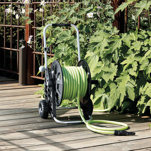 Aluminium-Gartenschlauchtrommel - GENIUS  - CLABER - platzsparend