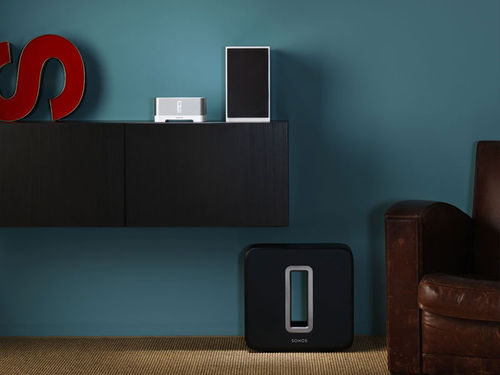 Kabelloser Subwoofer - SUB - Sonos - Wohnbereich / für den Innenraum / rechteckig