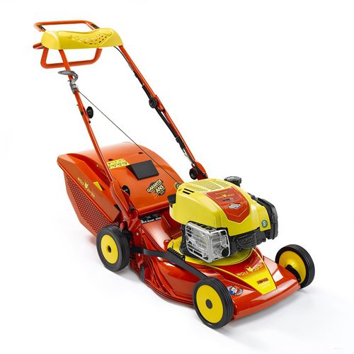 Handgeführter Rasenmäher - RM46B - OUTILS WOLF - Benzin / Pick-up-Presse