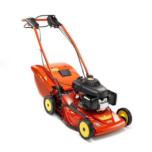 Handgeführter Rasenmäher - PRO - RT46H3 - OUTILS WOLF - Benzin / Pick-up-Presse / für Hanglagen