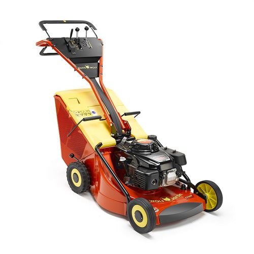 Handgeführter Rasenmäher - PRO - T51XP - OUTILS WOLF - Benzin / für große Flächen / Pick-up-Presse