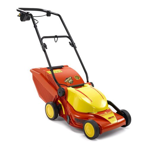Handgeführter Rasenmäher - RM37PE - OUTILS WOLF - elektrisch / Pick-up-Presse