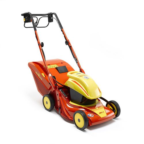 Handgeführter Rasenmäher - RM41A - OUTILS WOLF - elektrisch / Pick-up-Presse / für Hanglagen
