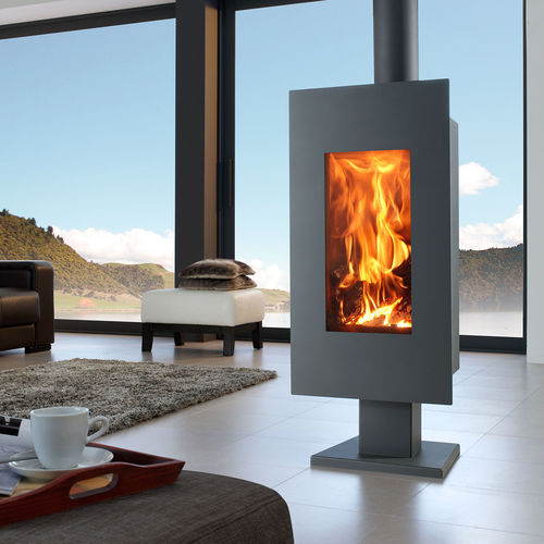 Holz-Kaminofen - OSAKA - Panadero - 8 kW / auf Füßen / Zentral
