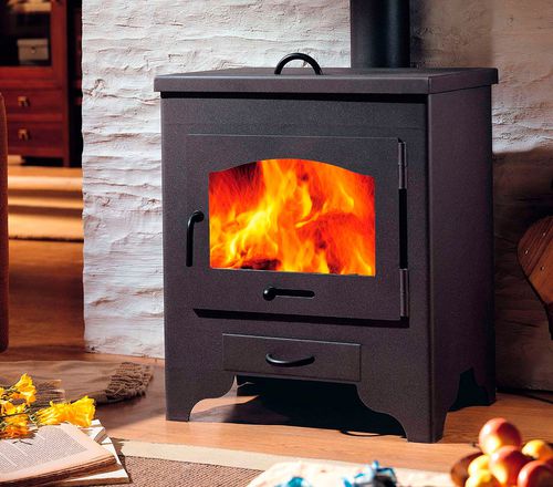 Holz-Kaminofen - OSLO - Panadero - 8 kW / auf Füßen / traditionell
