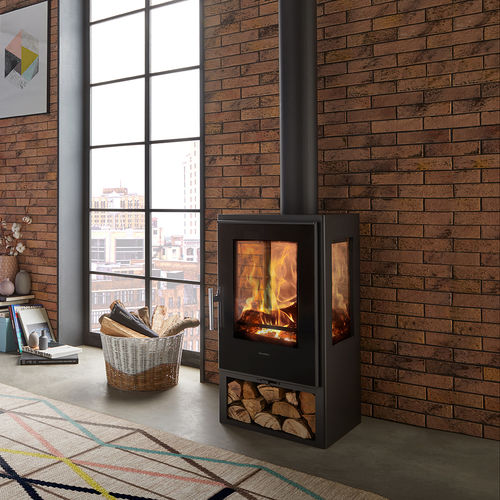 Holz-Kaminofen - CONDOR 3V - Panadero - 8 kW / Multibrennstoff / freistehend