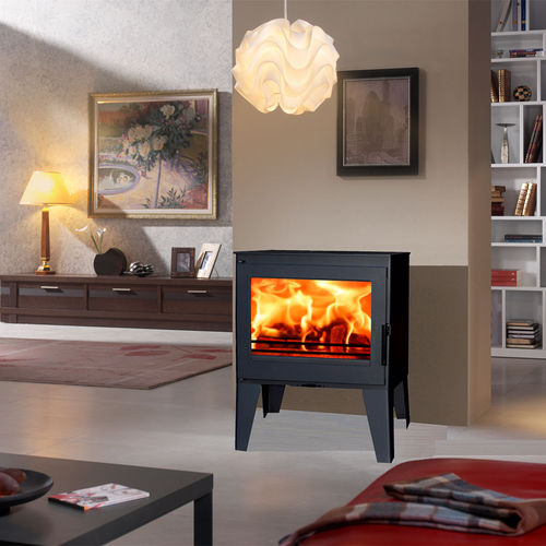 Holz-Kaminofen - GIULIETTA - Panadero - 5 kW...10 kW / modern / Gusseisen