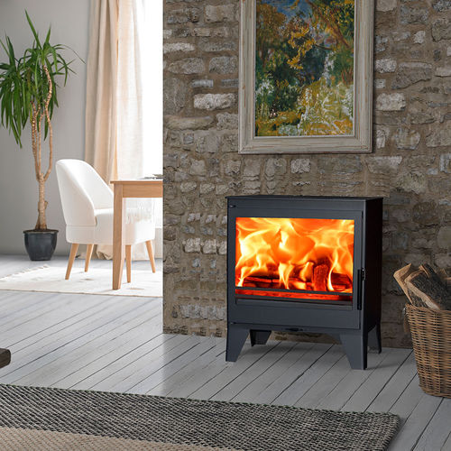 Holz-Kaminofen - JADE - Panadero - 5 kW...10 kW / auf Füßen / modern