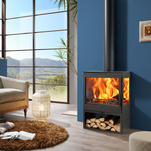 Holz-Kaminofen - ONIX 3V - Panadero - 5 kW...10 kW / Multibrennstoff / freistehend