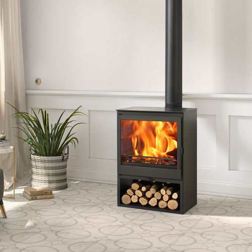 Holz-Kaminofen - SAPHIR - Panadero - 5 kW...10 kW / Multibrennstoff / freistehend