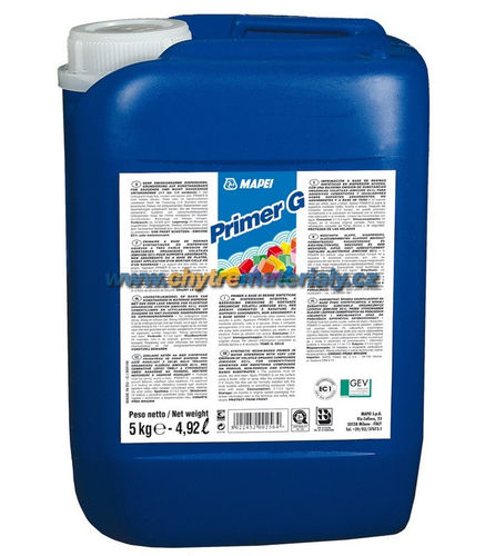 Kunstharzgrundierung - PRIMER G - MAPEI FRANCE - für Zement / für Gips / Bodenglättung