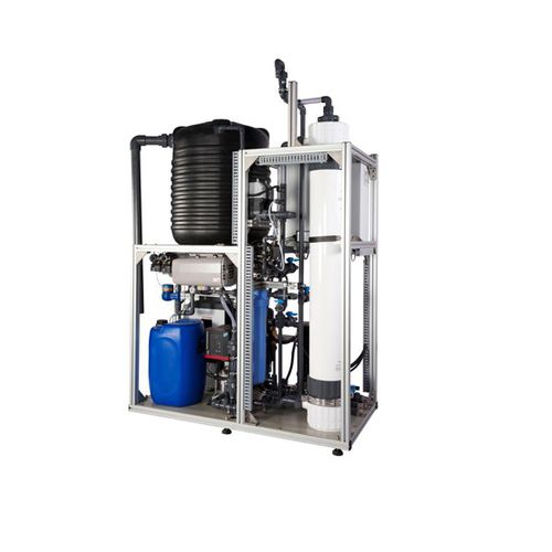 Wasserkläranlage - AQPURE  - Grundfos - für Kleingemeinde