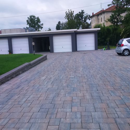 Betonpflasterstein - VERONA - mvb - für Außenbereich / befahrbar / Hochleistung und Schwerlast