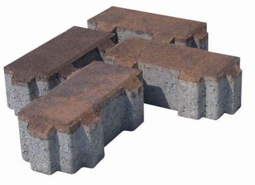 Betonpflasterstein - DREENBLOC - mvb - für Außenbereich / befahrbar / zur Drainage