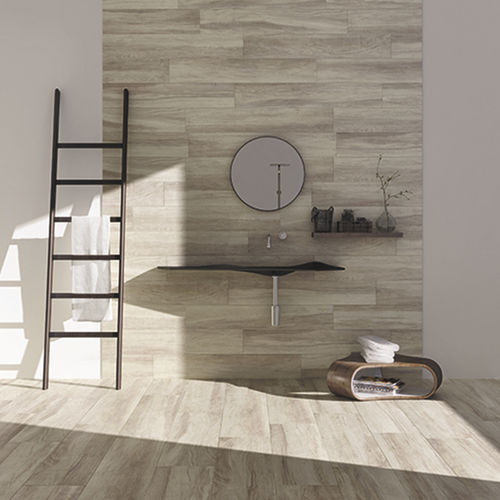 Feinsteinzeugfliesen - HICKORY - Ermes Aurelia - matt / für den Innenraum / für Badezimmer