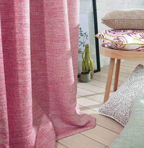 Möbelstoff - TAMARIS : AUBAGNE - Camengo  - für Vorhänge / einfarbig / Polyester