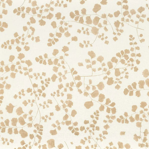 Blumenmotive-Gardine - OMBELINE  - Camengo  - Leinen / Viskose / waschbar