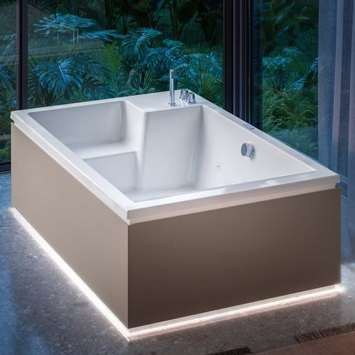 Badewanne für Eckeinbau - NUBEA 185-120 - Ronal - freistehend / für Wohnungen / zur beruflichen Nutzung