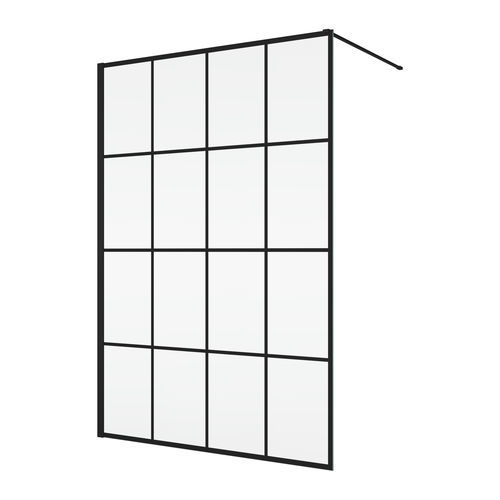 Festinstallierte Duschwand - EASY 2.0 D40 A75 - Ronal - rechteckig / für Eckeinbau / Hartglas