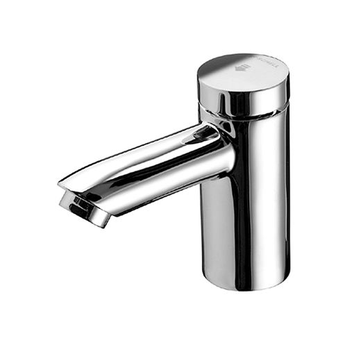 Einhebelmischer für Waschbecken - PETIT SC HD-K - Schell - Aufsatz / Selbstschluss / verchromter Messing
