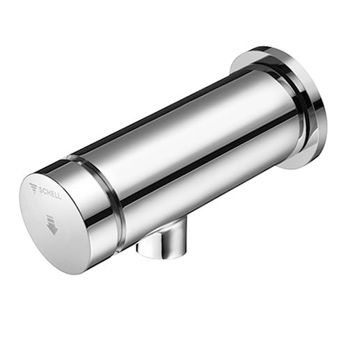 Einhebelmischer für Waschbecken - PETIT SC HD-K - Schell - wandmontiert / Selbstschluss / verchromter Messing