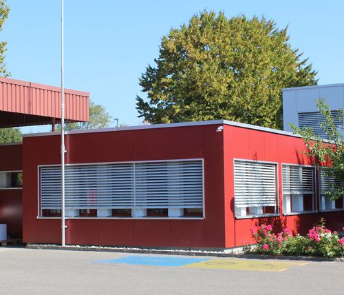 Fassadenverkleidung für hinterlüftete Fassade - CELLON - WERKHOF KREUZLINGEN - Bruag Design Factory AG - Paneel / HPL / glatt