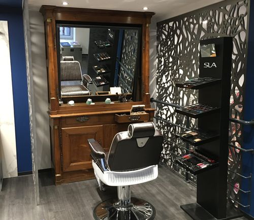 Dekorplatte für Möbel - HAIRDRESSER FRIMOVSSE - Bruag Design Factory AG - für Trennwand / wandmontiert / MDF