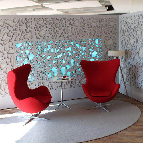 Akustikplatte für Möbel - OFFICE RENOVATION AVECTRIS - Bruag Design Factory AG - für Raumteiler / HPL / rechteckig