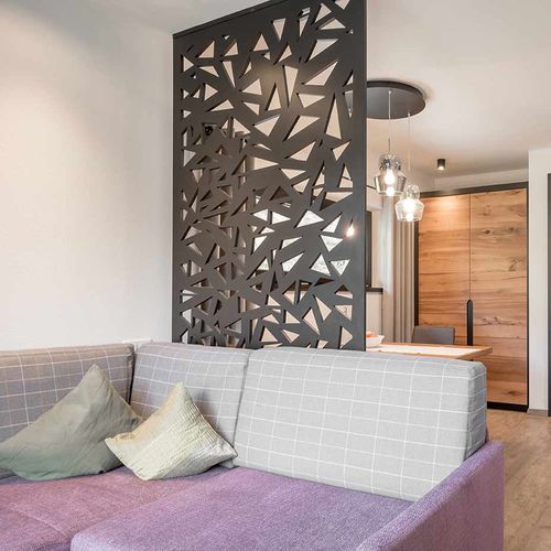 MDF-Bauplatte - CORSO LIVING, 6450 SÖLDEN - Bruag Design Factory AG - Wand / Sichtschutz