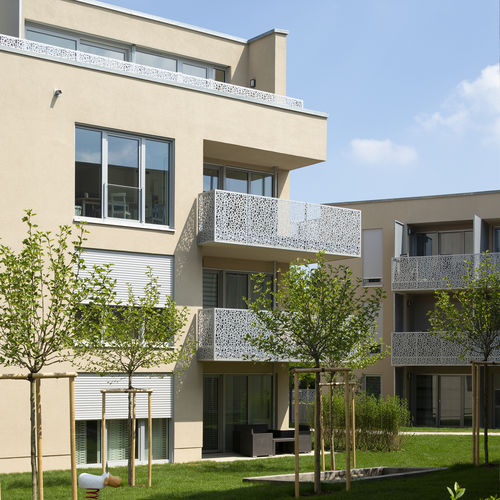 HPL-Geländer - CELLON - MFH GAISENTHAL - Bruag Design Factory AG - Platten / für Außenbereich / für Balkon