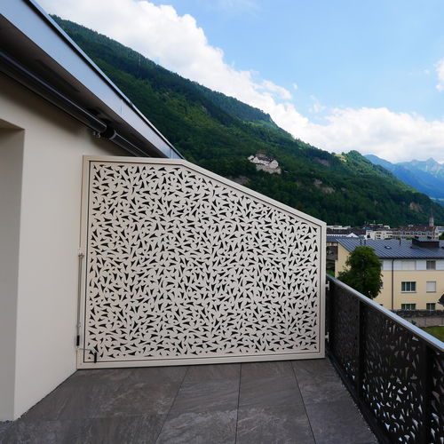 HPL-Sichtschutz - QU&Auml;DERLE VADUZ - Bruag Design Factory AG - Platten