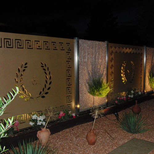 Plattenzaun - GARDEN DIVIDING WALL PRIVATE HOME - Bruag Design Factory AG - Garten / HPL / modern