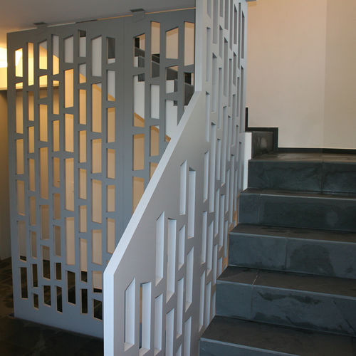 HPL-Geländer - ROSENBURG FRAUENFELD - Bruag Design Factory AG - MDF / Platten / für den Innenraum
