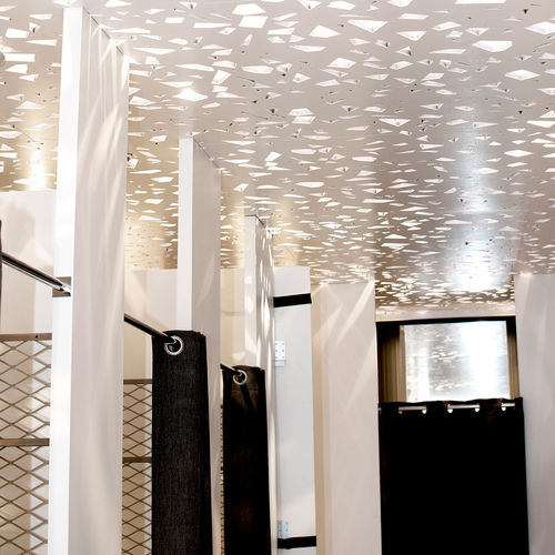 Akustikplatte für abgehängte Decken - CUBUS OSLO - Bruag Design Factory AG - Sperrholz / rechteckig / für professionellen Einsatz