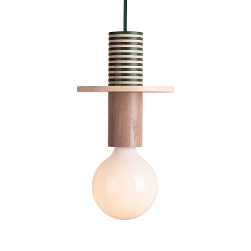 Hängelampe - Junit "Tame" - Schneid Studio - Esche / Bauhaus-Design / mit Kabel