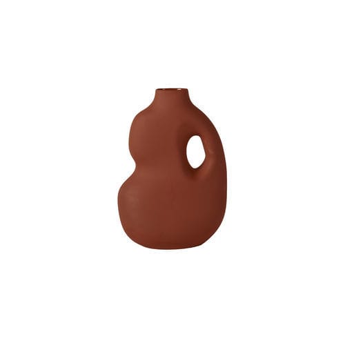 Moderne Vase - Aura no2 "rust" - Schneid Studio - Keramik / Sandstein / handgefertigt
