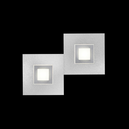 Moderne Wandleuchte - KARREE - GROSSMANN Leuchten GmbH & Co. KG - für den Innenraum / anodisiertes Aluminium / Acryl