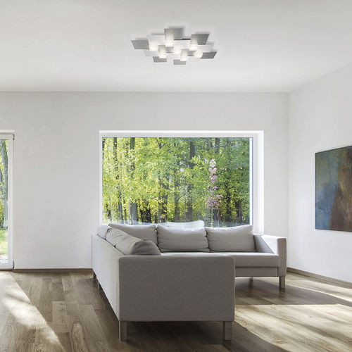 Moderne Deckenleuchte - CREO - GROSSMANN Leuchten GmbH & Co. KG - Glas / Aluminium / LED