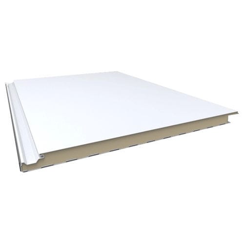Sandwich-Dämmplatte für Wand - Architectural  - Panel Sándwich Group - einseitig metallbeschichtet / Polyisocyanuratkern PIR / Polyurethankern