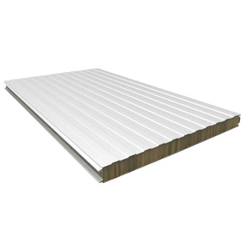 Sandwichpaneel für Fassaden - Fireproof  - Panel Sándwich Group - 2 Deckschichten aus galvanisiertem Stahl / Steinwollekern / nicht brennbar