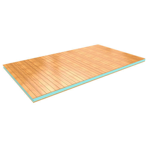 Sandwichpaneel für Decke - Panel Sándwich Group - für Dach / mit isolierender Holzdeckschicht / Isolierkern