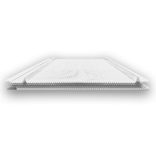 Polycarbonat-Platte / Stegplatten - Panel Sándwich Group - für Bedachungen / lichtdurchlässig / transparent