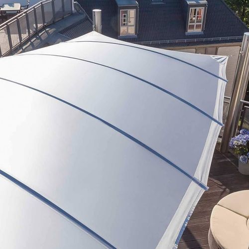 Wasserundurchlässiges Sonnensegel - SQUARE4SUN | CROSS - Bahama GmbH - UV-beständig / automatisch / für Gewerbegebrauch
